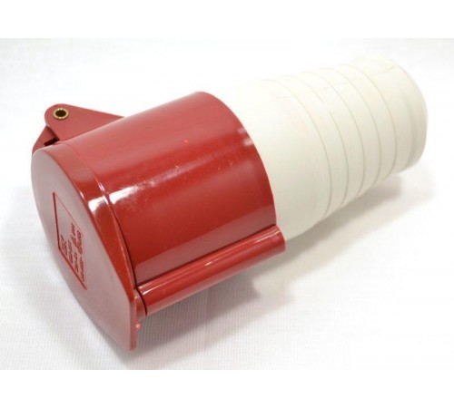 Розетка 214 переносная 3Р+РЕ 16А 380В IP44  PSR22-016-4  IEK