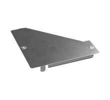 Крышка переходника правого Стандарт INOX (AISI 304) 300х100  PR16.5774  Промрукав