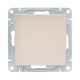 Механизм выключателя, одноклавишный, кнопочный, кремовый Эпика  UP1-SWI-13 EKF
