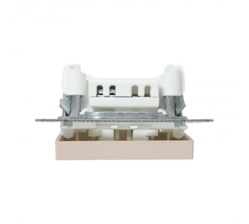 Механизм выключателя, одноклавишный, кнопочный, кремовый Эпика  UP1-SWI-13 EKF