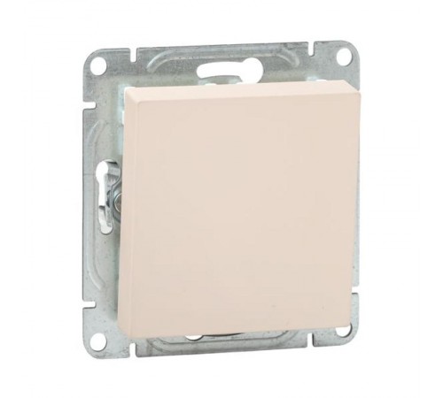 Механизм выключателя, одноклавишный, кнопочный, кремовый Эпика  UP1-SWI-13 EKF