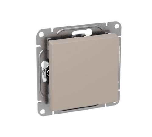 Механизм выключателя, одноклавишный, кнопочный, кремовый Эпика  UP1-SWI-13 EKF