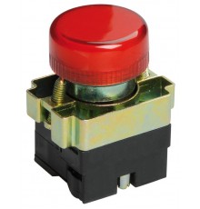 Индикатор LAY5-BU64 красного цвета d22мм   BLS50-BU-K04  IEK