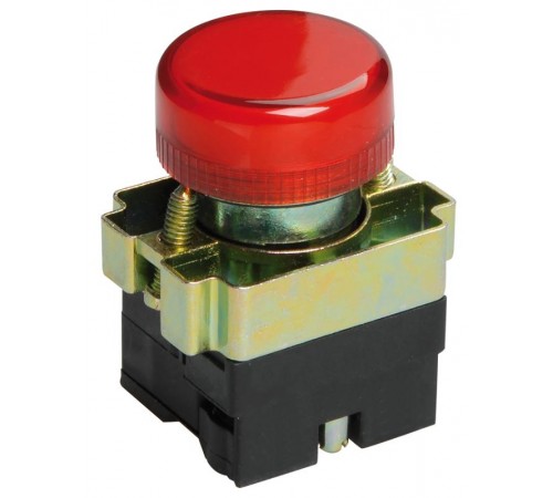 Индикатор LAY5-BU64 красного цвета d22мм   BLS50-BU-K04  IEK