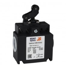 Выключатель концевой OptiLiS D4N-8162 рычаг роликовый горизонтальное перемещение EN 50047 XCKT2121P16  365316  КЭАЗ