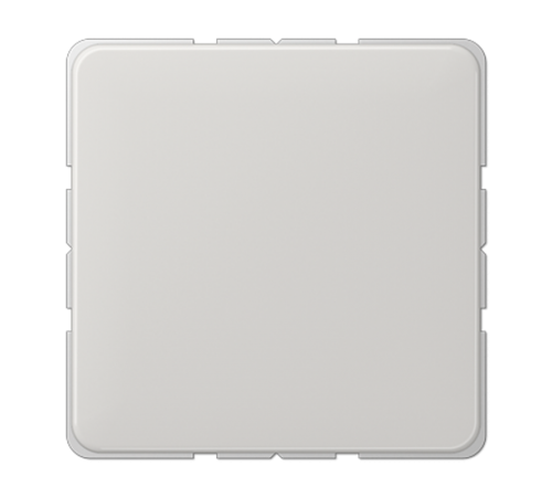 Крышка без отверстий с несущим каркасом для произвольных вырезов; светло-серая  CD594-0LG  Jung