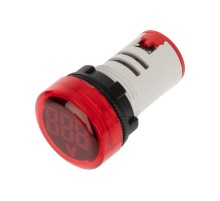 Индикатор значения напряжения красный VD22 70-500 В  36-5000  REXANT