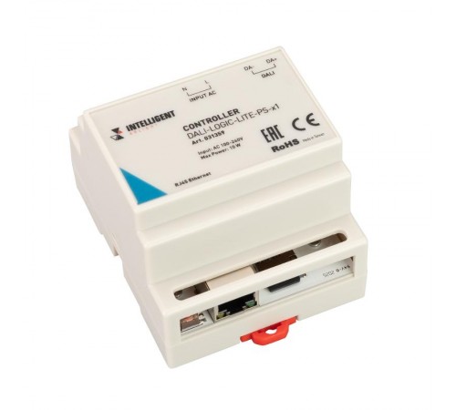 INTELLIGENT ARLIGHT Контроллер DALI-LOGIC-LITE-PS-x1 (230B, Ethernet) (INTELLIGENT ARLIGHT, -)  031359  Arlight
