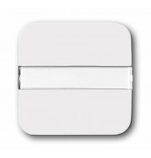 Клавиша для механизма 1-клавишного выключателя/переключателя/кнопки, серия Reflex SI цвет альпийский белый  1731-0-1452   2CKA001731A1452  ABB