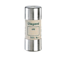 Предохранитель промышленный цилиндрический аМ 22x58 125а 500В с бойком  015197  Legrand