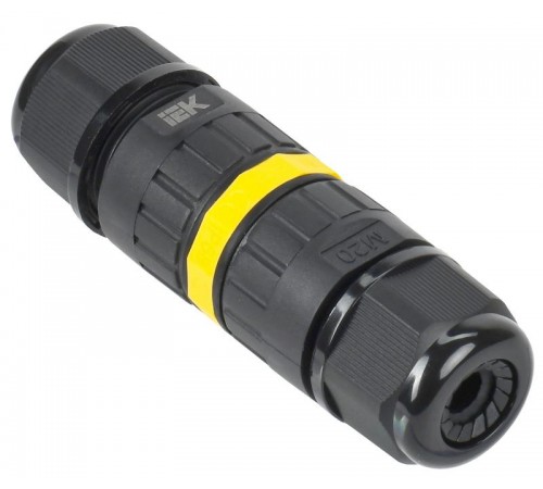 Коннектор кабельный герметичный WTP-102 3 PIN IP68  UWC10-I-024-3-68  IEK