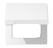 Откидная крышка для устройств 50х50; термопласт; белый матовый  LS990BFKLWWM  Jung