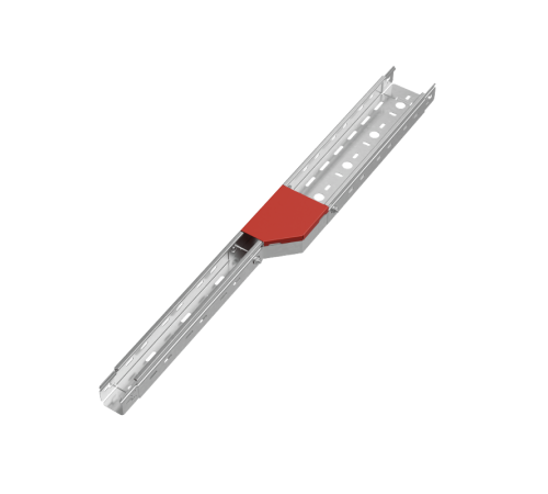 Крышка переходника правого 50-100 мм "ПЛЮС" HD  KPDplus50-100-R HD   КМ-профиль