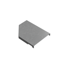 Крышка переходника правого 50-100 мм "ПЛЮС" HD  KPDplus50-100-R HD   КМ-профиль