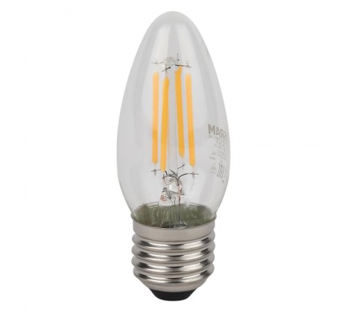 Лампа светодиодная  филаментная LS CLB40 4W/840 230V FILCL E27 10X1RU серия LED Star   4058075687844  OSRAM