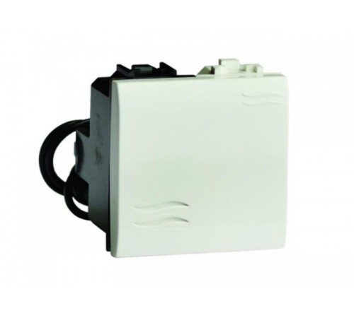 Brava белый Выключатель с подсветкой 2 мод.  76002BL  DKC