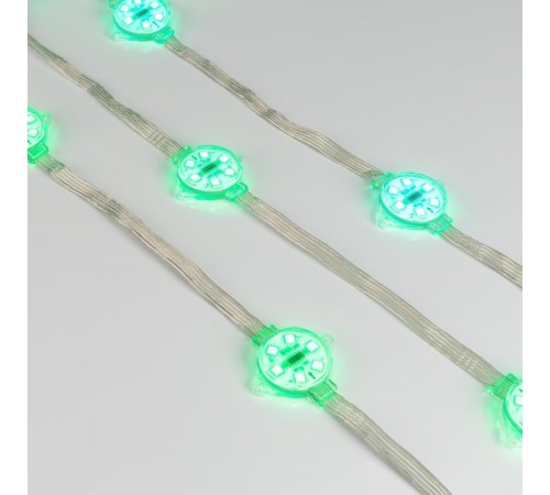 Модуль управляемый VISOR-DMX-5060-6-24V RGB 120deg (D40x12mm, 1.5W, IP68)  029188  Arlight