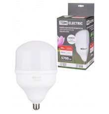 Лампа светодиодная T 60 Вт, 230 В, 6500 К, E27(160x268 мм)  SQ0340-0359  TDM