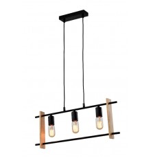 Светильник подвесной (подвес) Elizabeth 5107-203 3 * Е27 40 Вт лофт - кантри потолочный квадратный  Б0057935  Rivoli