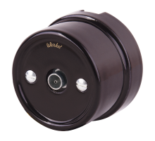 WL18-02-05/ Электроустановочные изделия - ТВ розетка (коричневый) Ретро  a036809  Werkel
