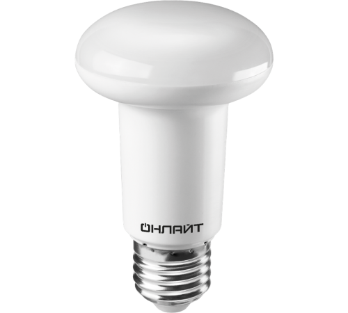 Лампа светодиодная OLL-R63-8-230-6.5K-E27  61143  ОНЛАЙТ
