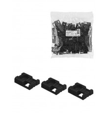 Площадка под хомуты для прямого монтажа (100 шт.) черная  SQ0516-0502  TDM