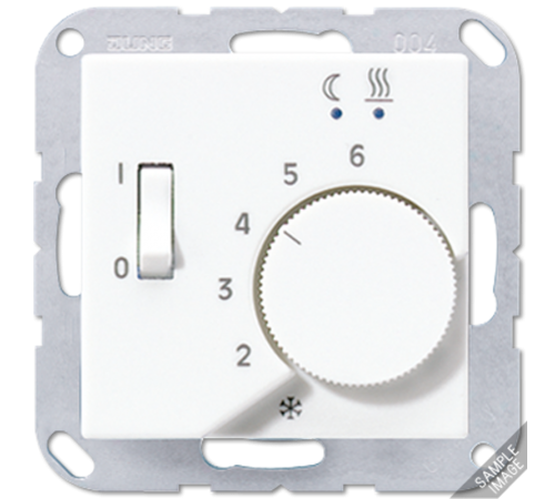 Терморегулятор теплого пола комплект с накладкой, можно взять в разборе FTRA231CH Jung