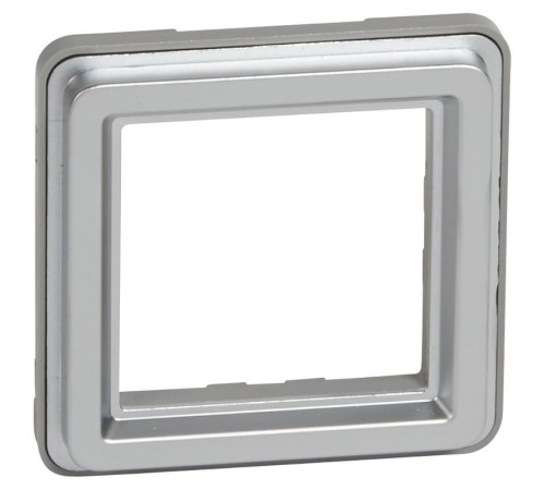 Адаптер - Программа Soliroc - для механизмов Mosaic - IK 10 - два модуля - без крышки - IP 20  077881  Legrand