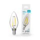 Лампа светодиодная   Basic Filament Свеча 4W 480lm 4000K E14 LED 1/10/50  50312242  Gauss