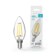 Лампа светодиодная   Basic Filament Свеча 4W 480lm 4000K E14 LED 1/10/50  50312242  Gauss