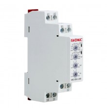 Реле контроля тока, тип DRC, 0.05-0.5А, конфигурация контакта 1CO, 24-240 AC/DC  DRC-C05-1-240  DKC