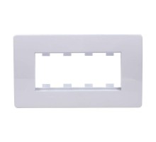 Каркас в сборе с рамкой под 4 модуля VIVA (для монтажа ЭУИ в коробки код 10143)  10245  DKC