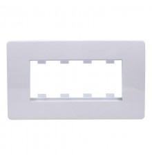 Каркас в сборе с рамкой под 4 модуля VIVA (для монтажа ЭУИ в коробки код 10143)  10245  DKC