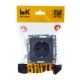 BRITE Розетка с заземлением со шторками 16А РС14-1-0-БрМ маренго  BR-R14-16-K35  IEK