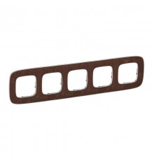 Valena ALLURE Кожа Рамка 5-ая  754455  Legrand