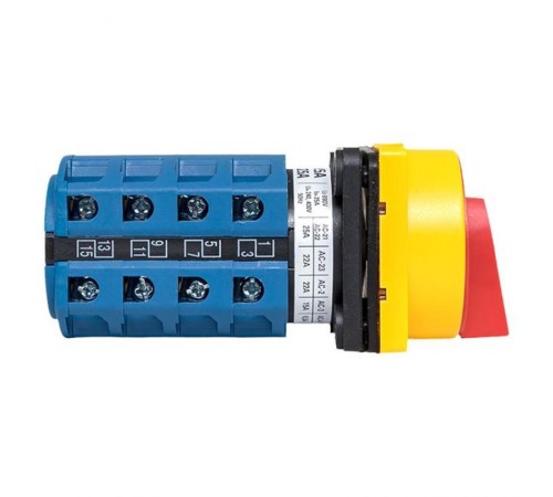 Переключатель кулачковый ПК-1-24 25А 4P "1-0-2" с блокировкой IP65  PROxima pk-1-24-25-a65 EKF