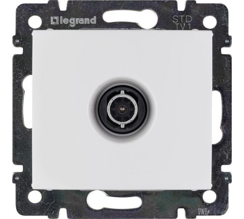 Valena Белый Розетка TV единственная 1,5 дБ  774429  Legrand