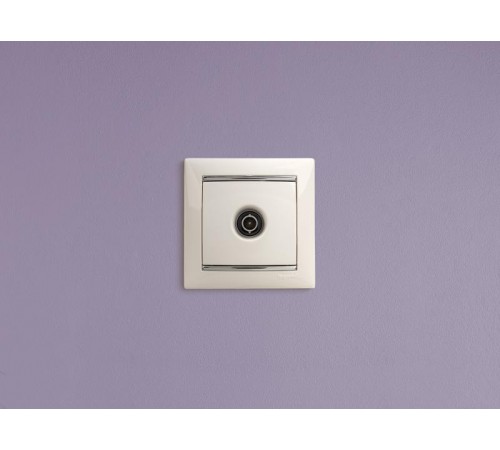 Valena Белый Розетка TV единственная 1,5 дБ  774429  Legrand