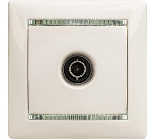 Valena Белый Розетка TV единственная 1,5 дБ  774429  Legrand