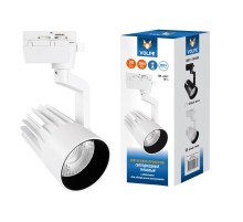 Светильник светодиодный трековый ULB-Q274 30W/4000К WHITE 3000 Лм 4000К белый  UL-00005925  Volpe