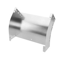 Угол вертикальный внешний 45 градусов 100х600, 0,8 мм, AISI 304 в комплекте с крепежными элементами и соединительными пластинами  ISPL1060KC  DKC