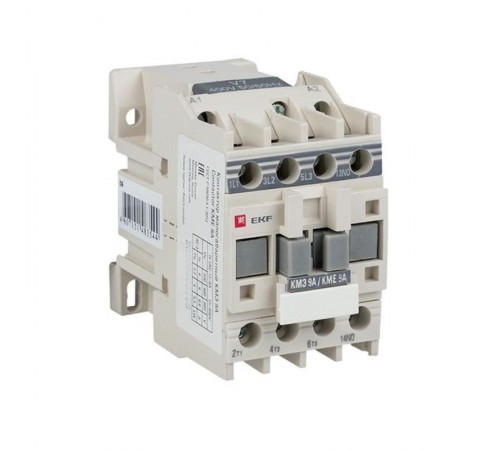 Контактор малогабаритный КМЭ 9А 380В 1NO EKF PROxima  ctr-s-9-380  EKF