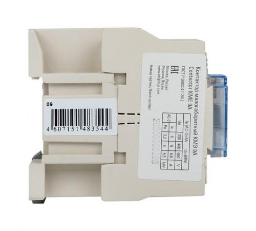 Контактор малогабаритный КМЭ 9А 380В 1NO EKF PROxima  ctr-s-9-380  EKF