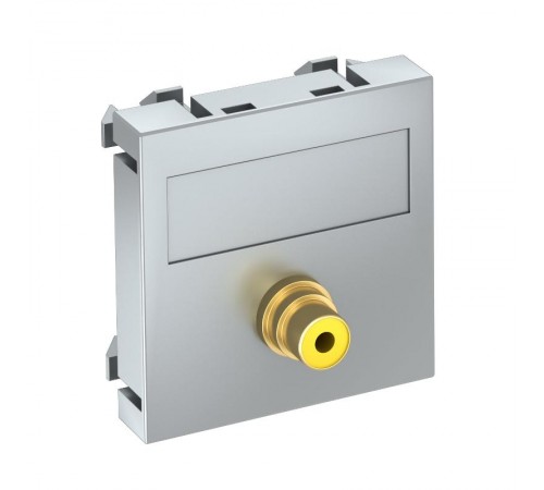 Мультимедийная рамка Video-Cinch Modul45 (серебристый) (MTG-R L AL1)  6104976  OBO Bettermann