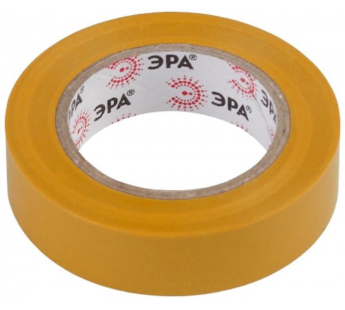 ПВХ-изолента 15мм*10м желтая  C0036554  ЭРА