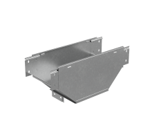 T-отвод вертикальный 80х400 мм вниз c разворотом трассы на 90 град "ПЛЮС"  TDVplus90-80-400  КМ-профиль