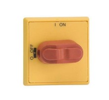 Ручка управления OHYS2AJ1E-RUH (желто-красная) для упр. через дверь рубильниками типа OT16..125F1SCA108302R1001 ABB