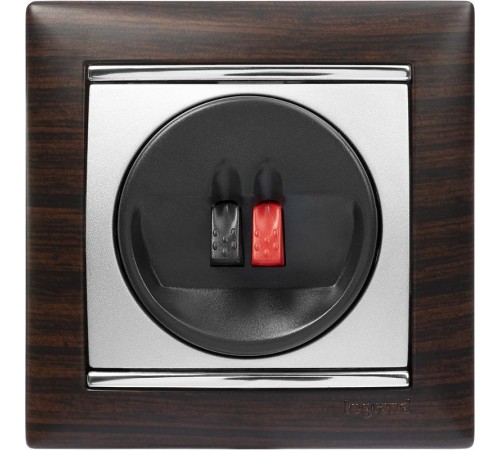 Valena Темное дерево/Серебро Рамка 1-ая  770371  Legrand