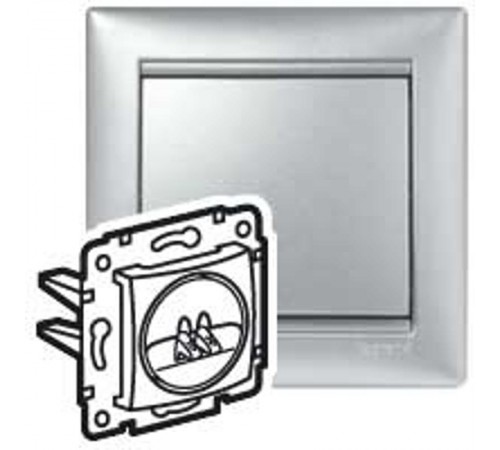Valena Алюминий Розетка акустическая  770223  Legrand