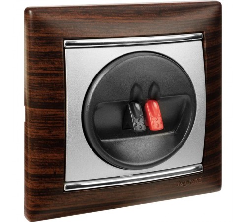 Valena Темное дерево/Серебро Рамка 1-ая  770371  Legrand